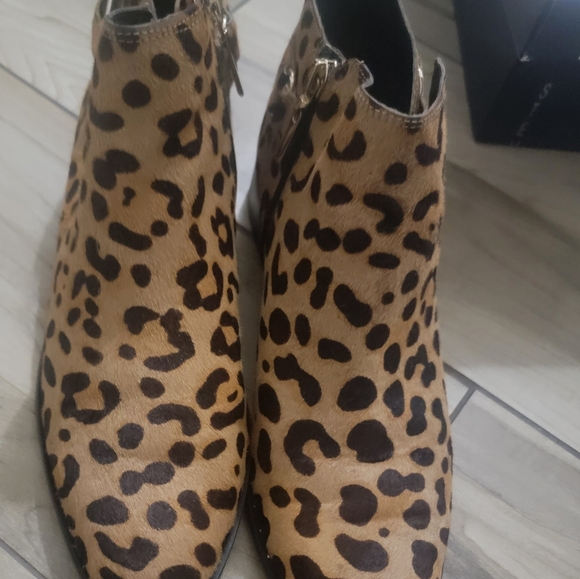 Pre-loved Steve Madden Chavi-L Leopard ankle boots sz 10 - Picture 3 of 10